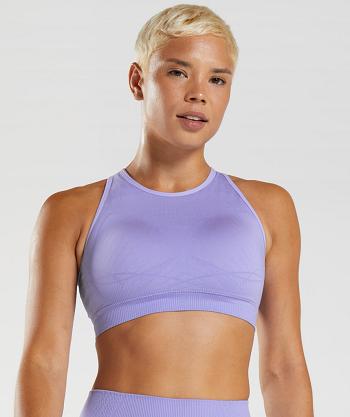 Gymshark Apex Seamless Sport Bh Dam Lila Lila | SE 2925AHK